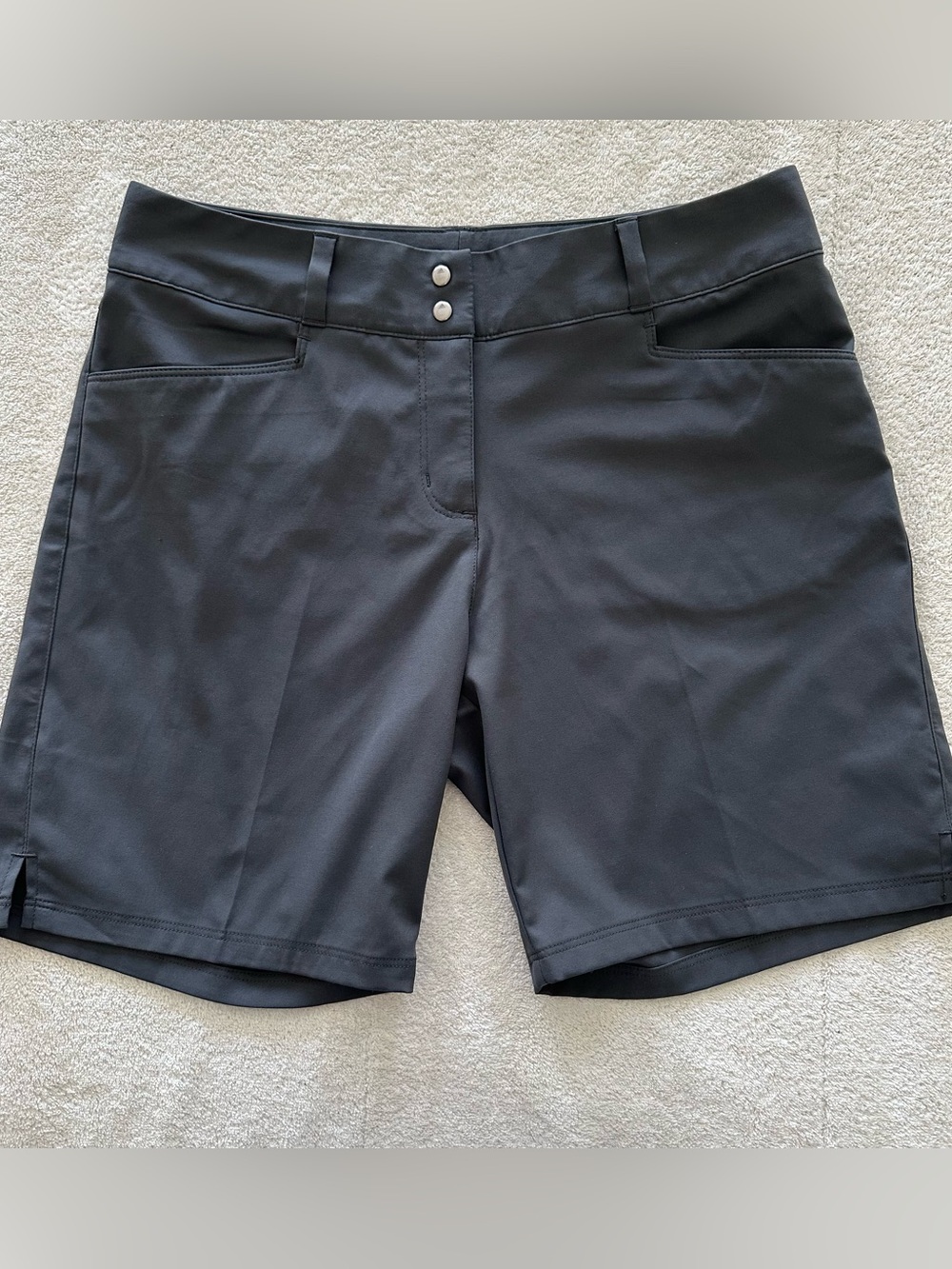 Adidas Gray Golf Bermuda Shorts 6